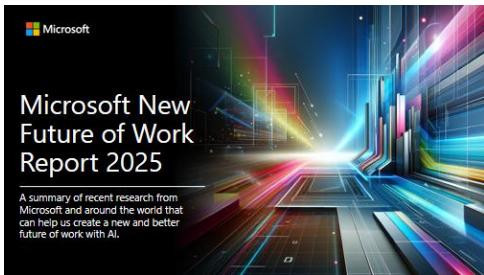 Обложка отчета New Future of Work 2025